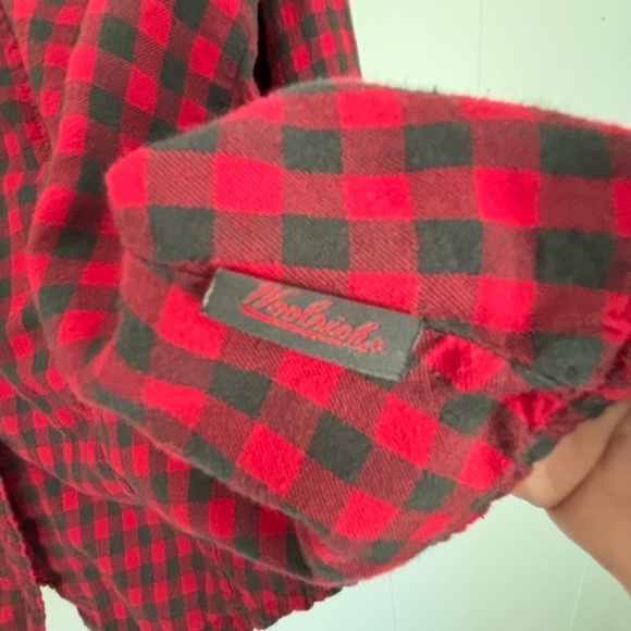 Woolrich ladies buffalo check long sleeve shirt size M - Picture 6 of 15